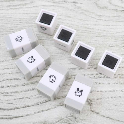 Tamagotchi｜Pochi Pom Mini Stamp｜20 x 15 x 15 mm  approx.