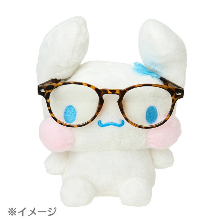 Sanrio｜Cinnamoroll Plump Cheeks Plush Glasses Stand｜21×9×15cm approx.
