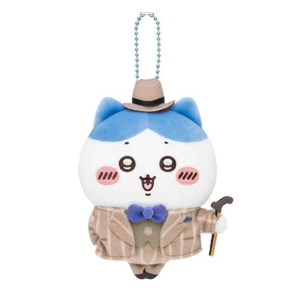 chiikawa｜Otaru Limited Edition Retro Mascot Holder /Plush Keychain｜H140 x W90 x D50 mm approx.