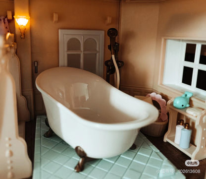 SylvanianFamilies森贝儿家族｜bath and shower set浴缸和淋浴套组/玩具/过家家5739