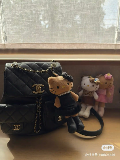 【limit 1】Hello Kitty｜Sanrio Gogo Gal Collection Mascot Holder /Plush Keychain｜7.5×4×15cm approx.