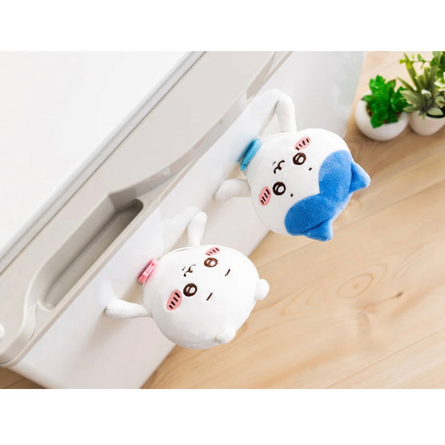 Chiikawa 吉伊卡哇｜小脚磁吸可爱挂件/包挂/磁吸在手部位/可相互手拉手/也可吸在磁铁上｜約H105×W110×D50mm