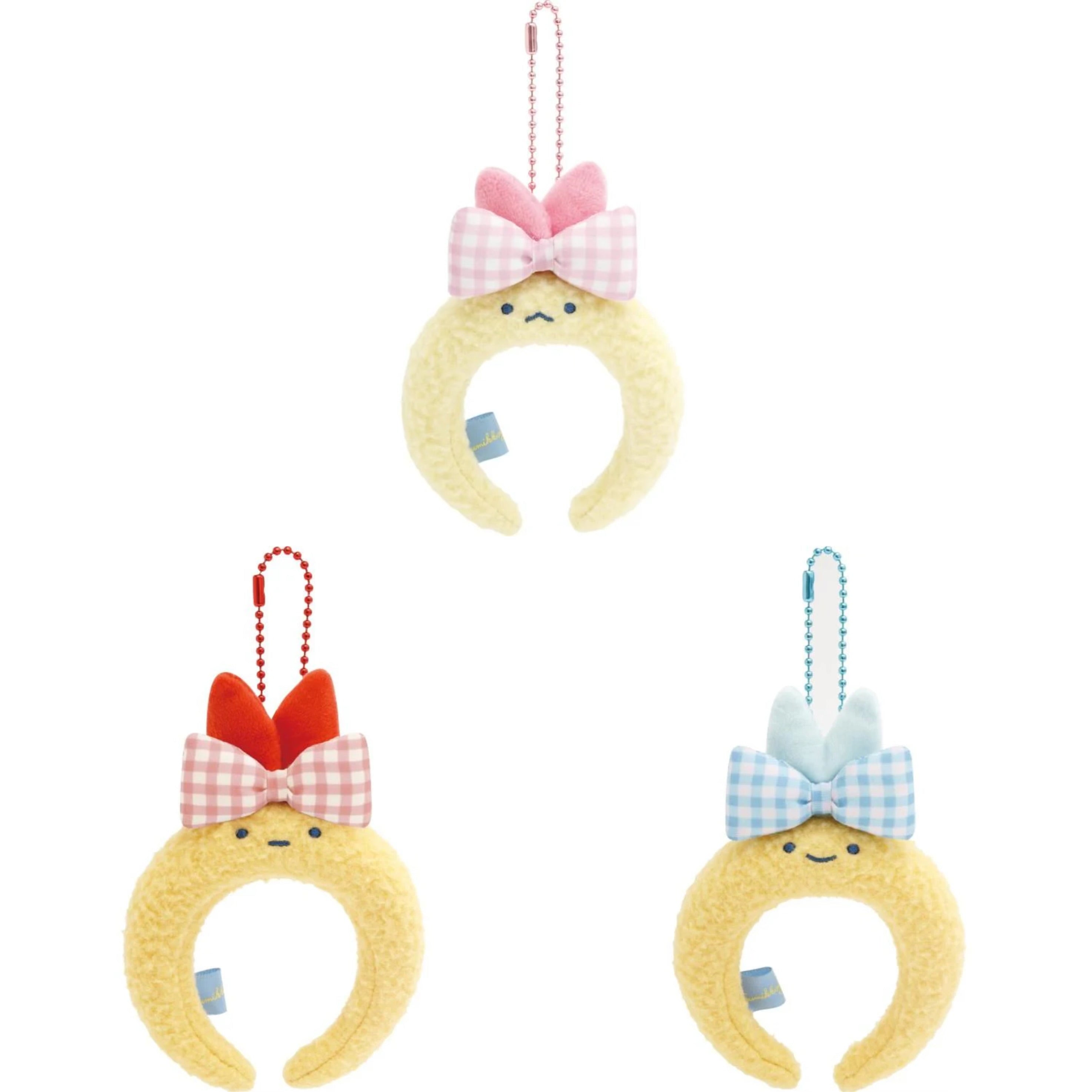 Sumikko gurashi｜Dreaming Idol Ebiten no Shippo Headband Miniature Keychain  ｜110×80×20mm approx.