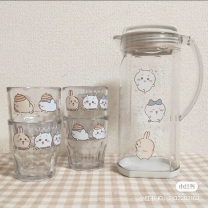 chiikawa｜特殊防污渍粘附加工大容量冷水壶/水果榨汁存储容器｜1.2L