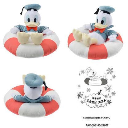 Disney迪士尼｜唐老鸭游泳圈玩偶公仔｜約高さ23×幅32×奥行き32(cm)