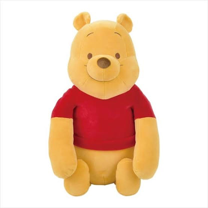 Disney｜Mochi Hug腰/腹/背/腰负担减轻限定维尼/噗噗公仔/玩偶｜约幅26×奥行18×高さ45cm