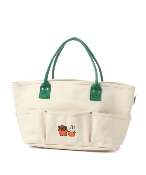 Miffy米菲｜多用工具收纳式刺绣托特包｜约H26*W13*D17cm