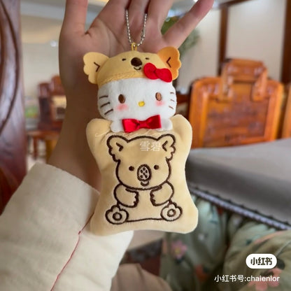 【limit 1】Sanrio｜Lotte Biscuit Collection Mascot Porch /Plush Keychain