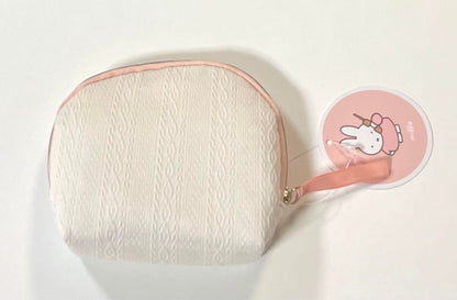Miffy｜accessory case spring knit series pouch｜11cm x 14.5cm x 3cm approx.