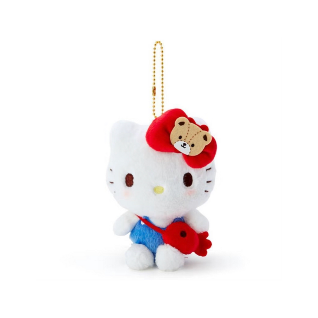 Hello kitty｜Friend Coordination Mascot Holder /Plush Keychain｜9.5×6.5×13cm approx.