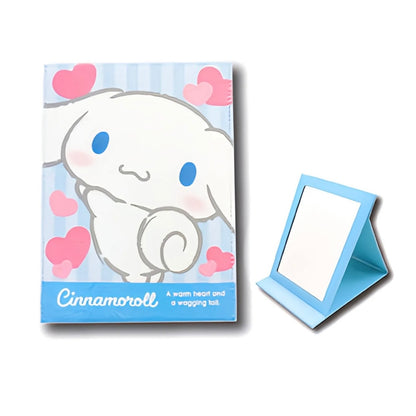 Sanrio｜表面软软/可折叠桌面镜/化妆镜｜约H20 x W15cm