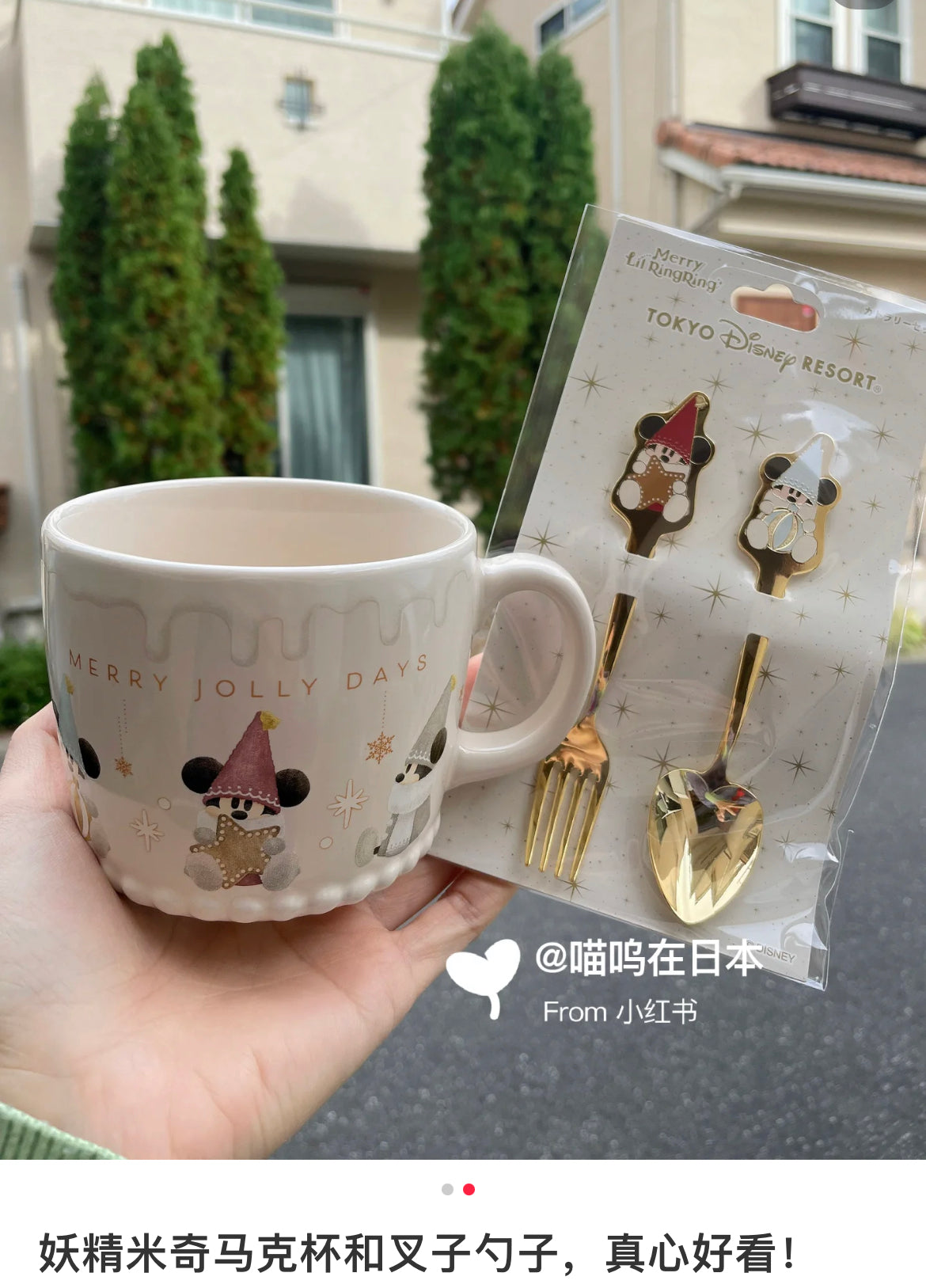 Disney｜2025 Christmas Mickey mug