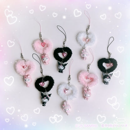 【limit 3】Sanrio｜Kuromi &amp; My Melody : Melousa Romiusa Secret Strap mystery bag/blind box/All 8 types｜1pcs