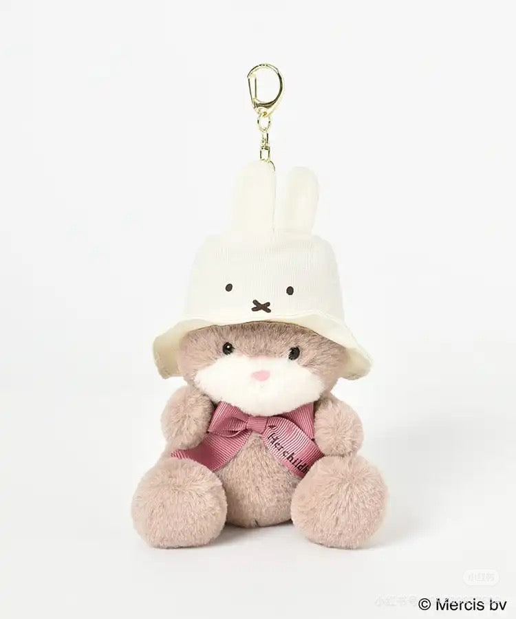Miffy｜ Mini Hat Keychain Charm｜Φ7×H3.4cm approx.