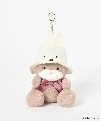 Miffy｜ Mini Hat Keychain Charm｜Φ7×H3.4cm approx.
