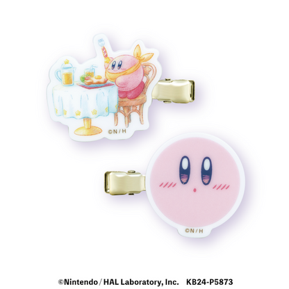 Kirby星之卡比｜快乐早晨可爱发夹/前发夹｜约H40×W40×D5mm