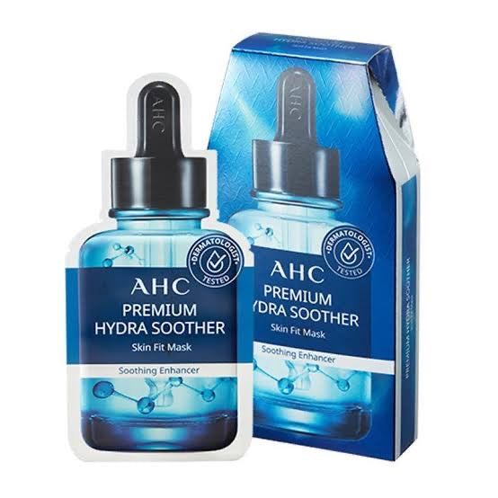 AHC｜Premium Hydra Soother Skin Fit Mask B5玻尿酸四代水光面膜｜5片