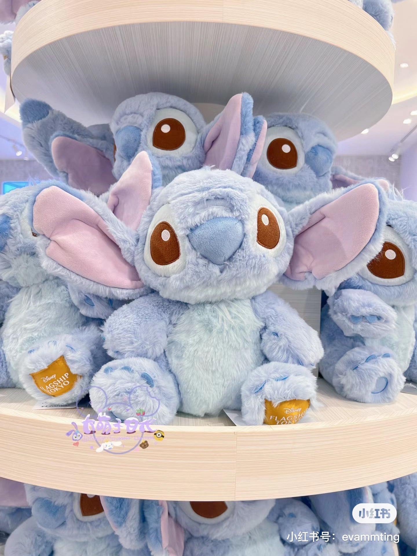 Disney迪士尼｜限定超软萌金标史迪奇玩偶/公仔