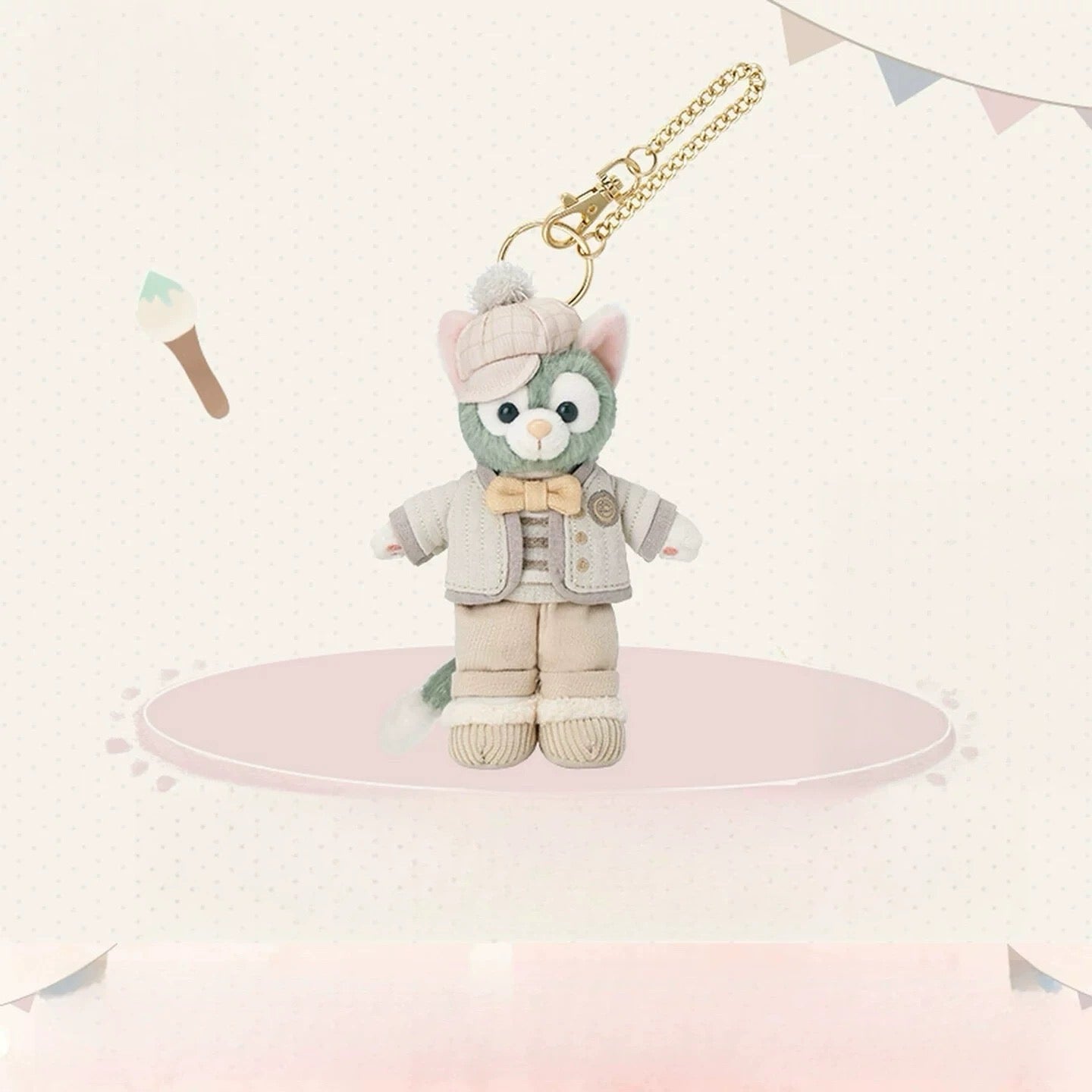 Disney SH｜Duffy and friend Mascot Holder /Plush Keychain