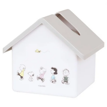 Snoopy史努比｜Peanuts Tissue Case - Snoopy 房子造型纸巾盒/抽纸盒/两面不同图案｜约158×173×160mm