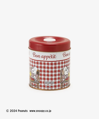 Snoopy史努比｜PEANUTS x Afternoon Tea下午茶联名巴黎铁塔系列铁罐香草饼干+拿铁咖啡小礼盒【25.12】