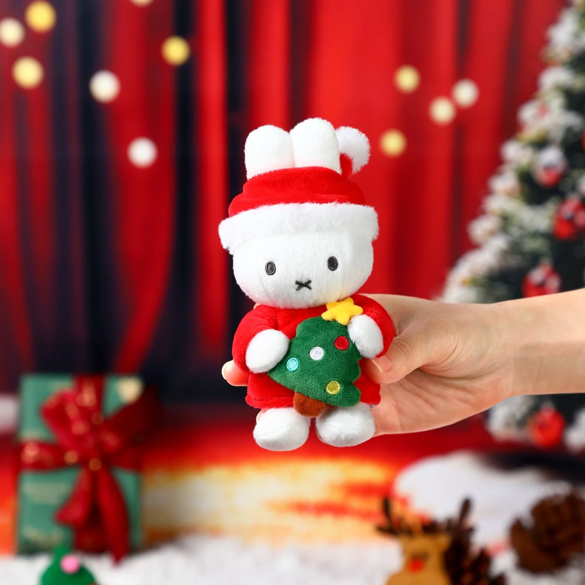 Miffy｜Christmas Plush Keychain mystery bag/blind box/All 6 types｜1pc