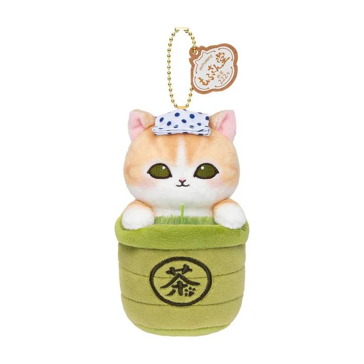Mofusand｜sweets cat Mascot Holder /Plush Keychain｜H155×W140×D100mm approx.