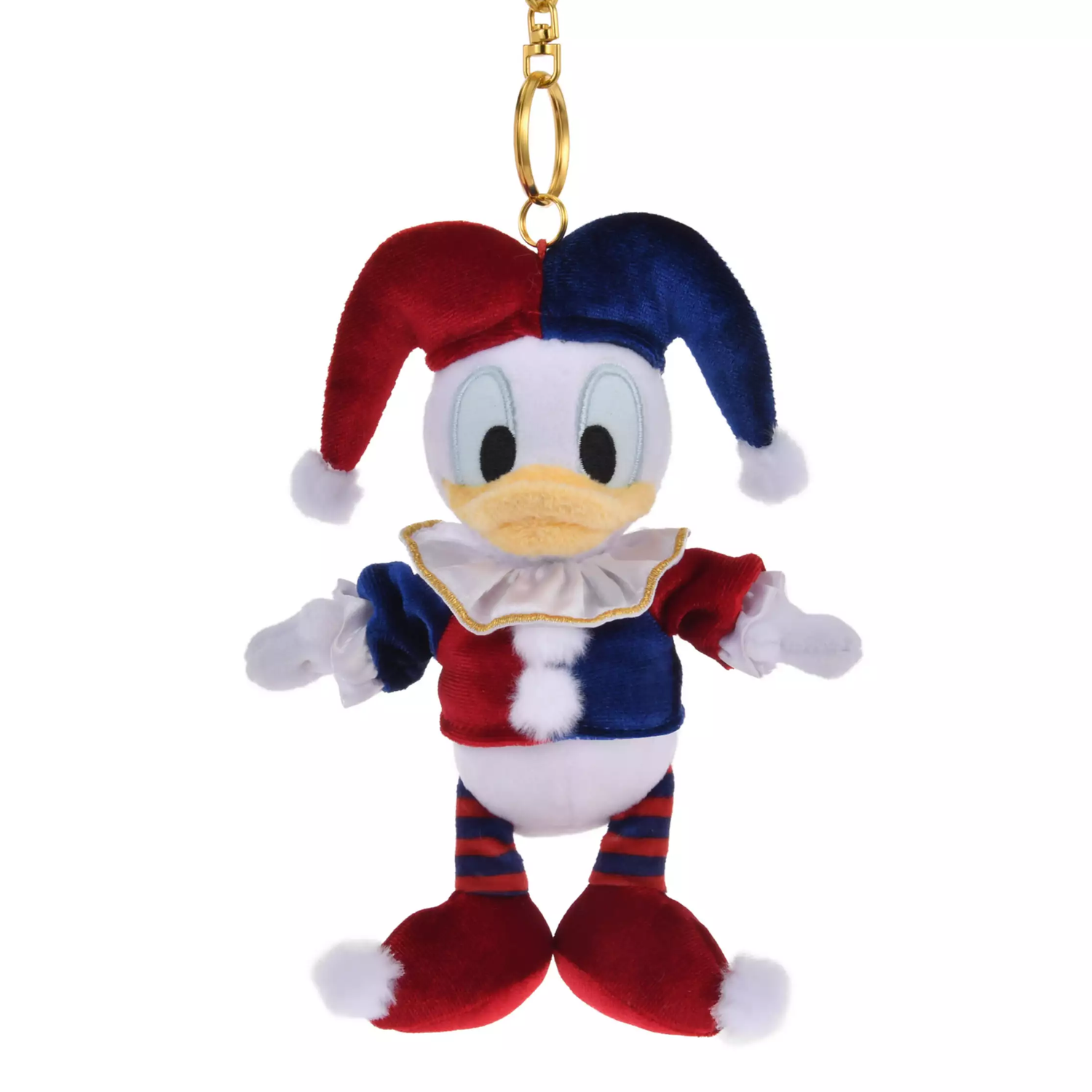 Disney｜Pierrot Costume Mascot Holder /Plush Keychain｜18×14×8cm approx.