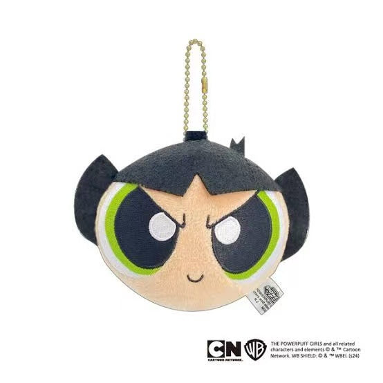 Powerpuff Girls｜Plush Mirror  keychain｜H110 x W135 x D40mm approx.