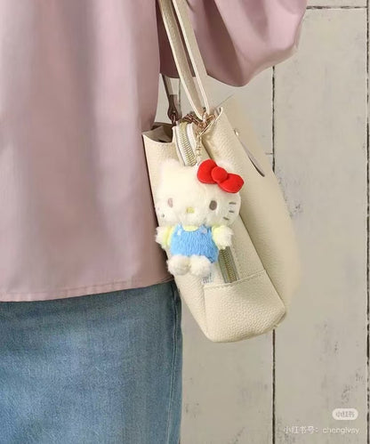 Sanrio｜bleu bleuet Mascot Holder /Plush Keychain｜11x9x12cm approx.