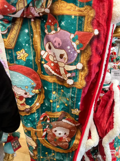 Sanrio｜Christmas Cushion Blanket｜W70×D2×H105cm approx.