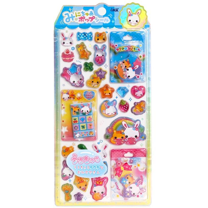 Q-LiA｜heisei Crux Miniature Pop Sticker｜200×95×7mm approx.