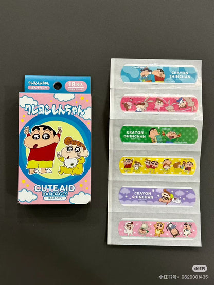 Crayon shin-chan｜Band-Aid Bandages - Mixed Pattern｜18 piece