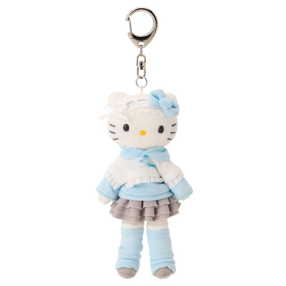 Sanrio｜Hello Kitty Long legs Closet Collection Mascot Holder /Plush Keychain｜W7×D3.5×H16.5cm approx.