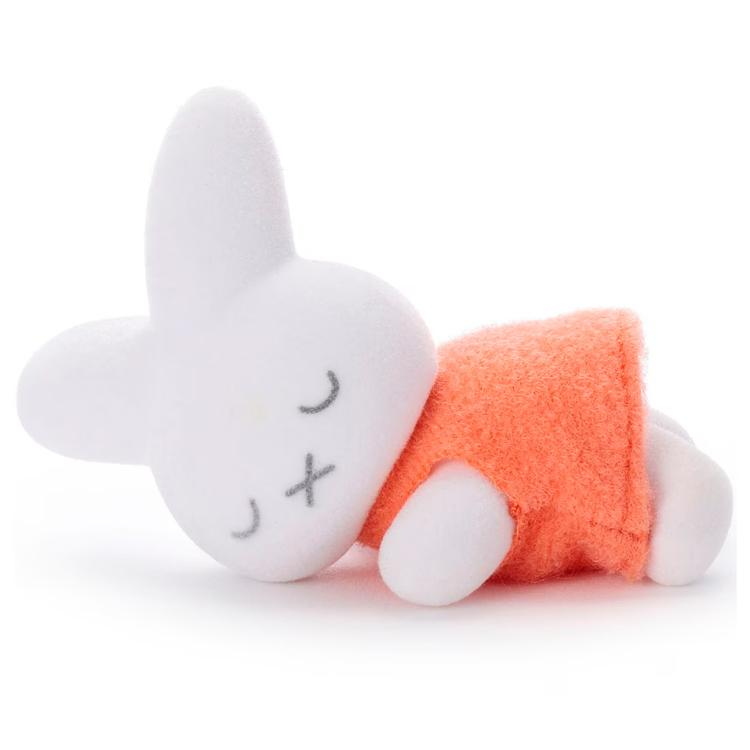 Miffy｜Bruna Sleeping Friend Flocked Plush Dolls/Plush Toy｜W70×H35×D37mm approx.