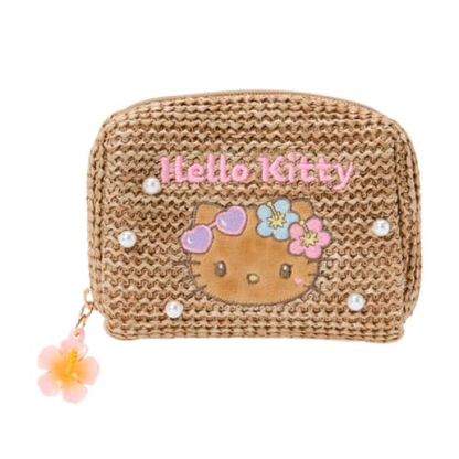 Sanrio｜Sparkling Summer Pool Tan Sunburned Hello Kitty Pouch