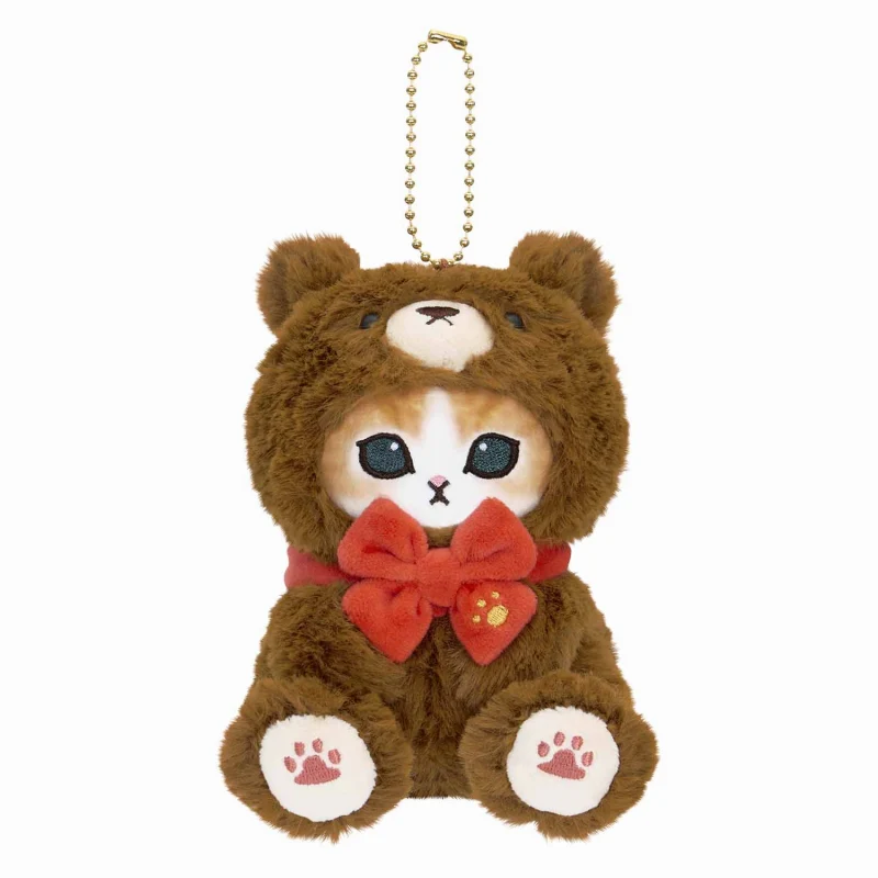 Mofusand｜Teddy Bear Mascot Holder /Plush Keychain｜130×85×90mm approx.