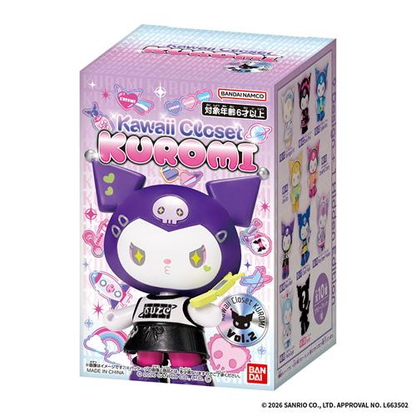 Sanrio｜Character Kuromi Kawaii Closet Series Vol.2 mystery bag/blind box/All 9 types｜1pcs