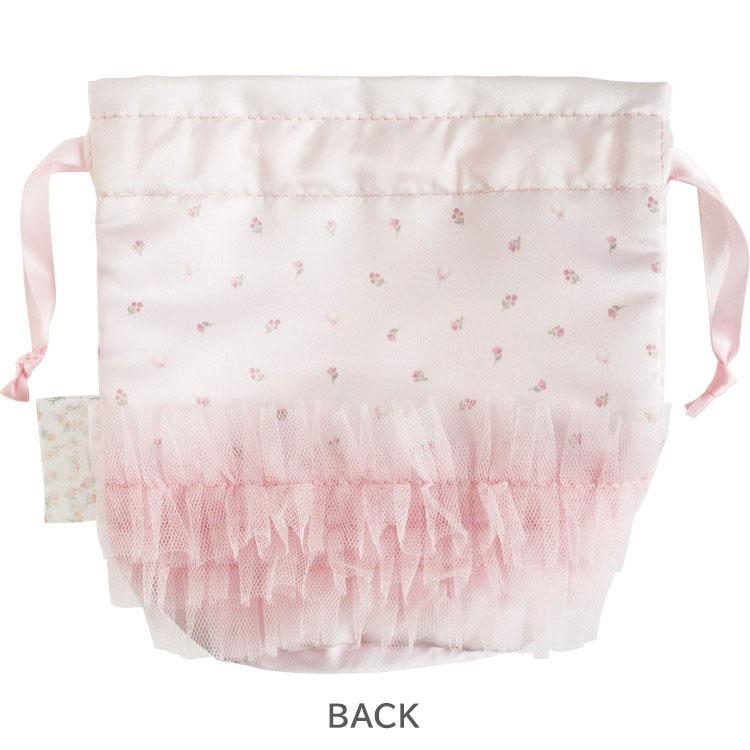 SANX｜Sugar Coco Moo Drawstring Cosmetic Pouch｜180 x 170 x 110 mm approx.