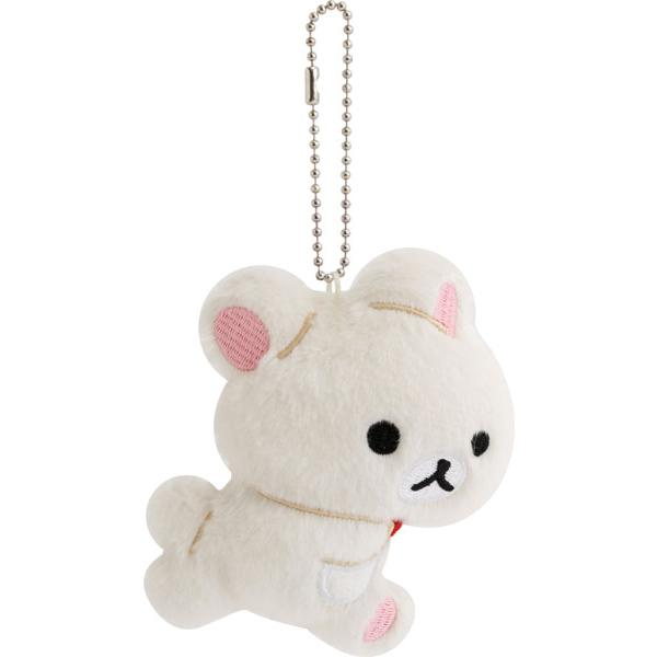SANX｜Rilakkuma and Awawa Neko Hanging Mascot Holder /Plush Keychain｜90 x 85 x 25 mm approx.