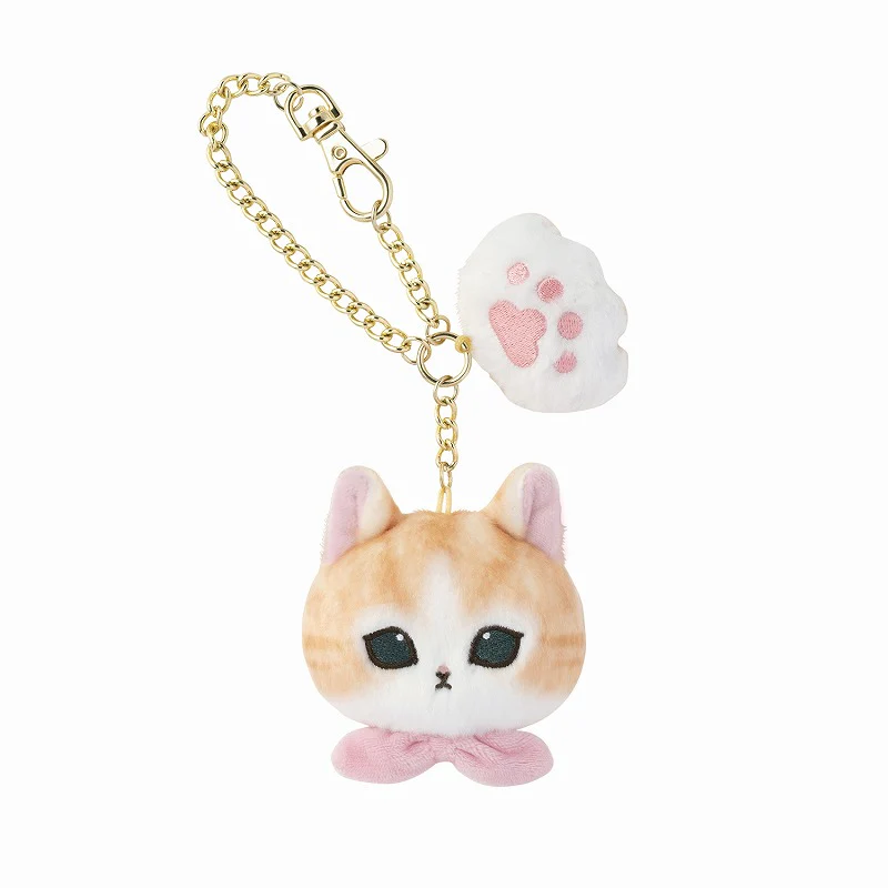 Mofusand｜Mascot Paw &amp; Gold Keychain｜H40 x W55 x D25mm approx.