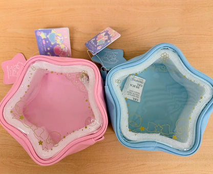 Sanrio｜Little Twin Stars 50th Anniversary Star-Shaped Pouch ｜7.0 x 20.0 x 18.0cm approx.