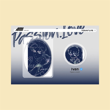Alien Stage｜Passion Series Can Badge Set｜4.6 cm × 6.4 cm approx.