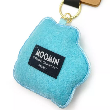 Moomin｜Sunstar Stationery Embroidered Keychain｜W80 x H80 x D10mm approx.
