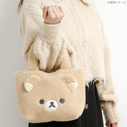 Rilakkuma｜Fluffy Mini Tote Bag｜ 200 x 220 x 90 mm approx.