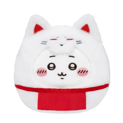 Chiikawa｜Fushimi store exclusive Inari Daruma stuffed Plush Dolls/Plush Toy｜H125 x W115 approx. x D130 mm