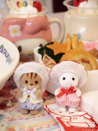 【limit 1】SylvanianFamilies｜Calico Critters Baby Trio-Mushroom Fairy