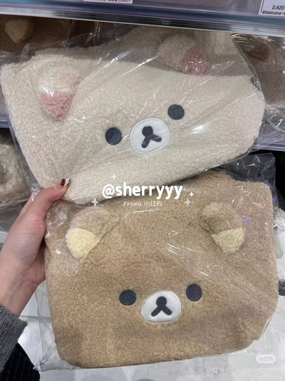 Rilakkuma｜Fluffy Mini Tote Bag｜ 200 x 220 x 90 mm approx.