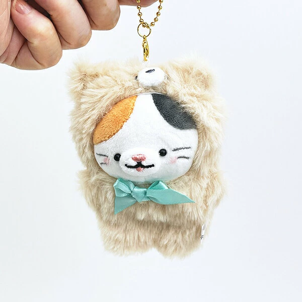 Nico Nui｜Dress-up Mascot Holder /Plush Keychain｜10cm x 6cm x 6.5cm approx.