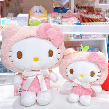 Sanrio｜Pastel Fruits Cape Plush Dolls/Plush Toy｜S/12.0 x 21.0 x 20.0cm approx.